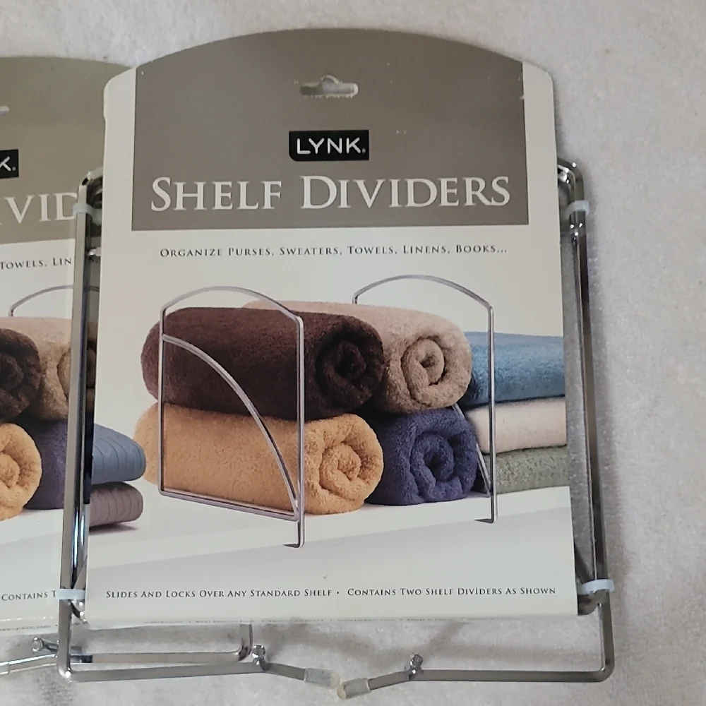 Shelf Dividers - Silver